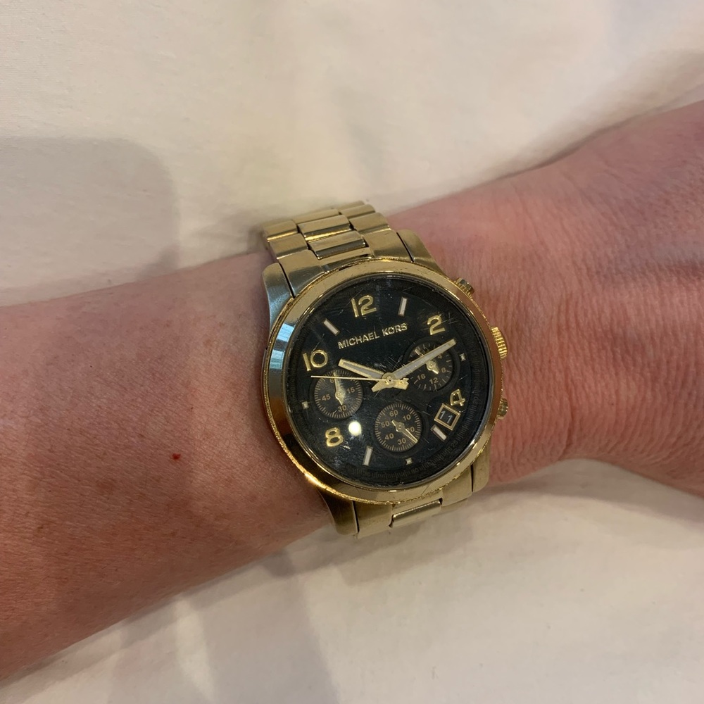 Michael Kors gold watch